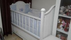 تخت كودك همراه باتشك