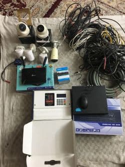 دوربین مدار بسته و دزدگیر 