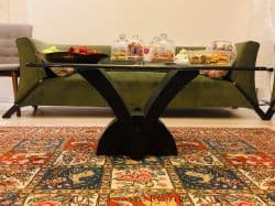 مبل فیلون در حد نو با میز وسط