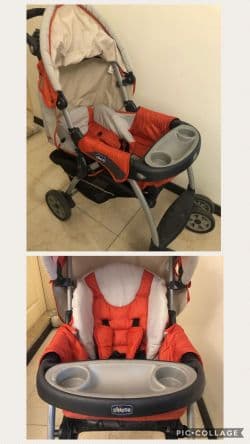 ست سیسمونی کالسکه و کریر و روروئک و آغوش تمیز