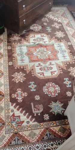 فرش سه متری بلژیکی گردویی