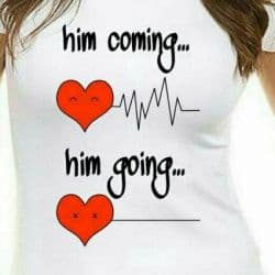 تیشرت طرح عشق