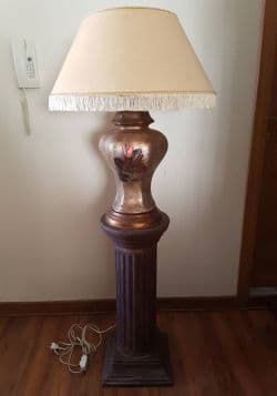 آباژور ورق طلا (به همراه پايه) 