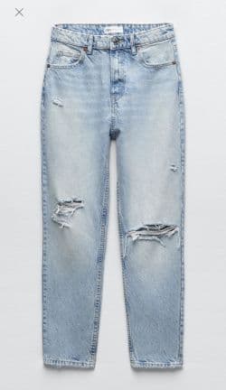 شلوار جین ترک برند ZARA سایز36 (کاملا نو و تگ دار)