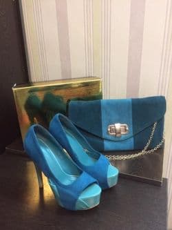 ست كيف و كفش ست زنانه مجلسي خارجي