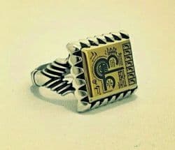 انگشتر درشت حدید ع علی