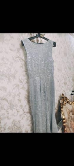 لباس بلند مروارید دوزی شده سایز 36