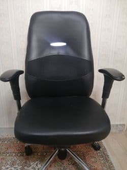 صندلی نوین آرا مدل S330G چرمی