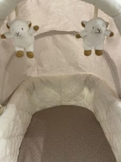 تخت خواب تاشو گهواره ای کودک