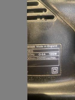 سنباده برقی BLACK&DECKER اصل انگلستان