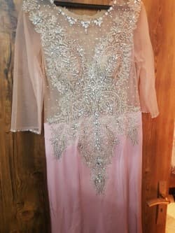 لباس مجلسی شب ترک مزون دوز بسیار شکبثیل