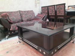 مبل ۷ نفره با میز ناهار خوری ۸ نفره