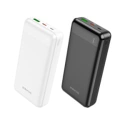 پاوربانک بروفون مدل BJ19A 20WPD+QC3.0 ظرفیت 20000 میلی‌ آمپر ساعت