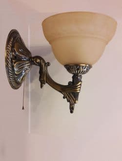 4 عدد لوستر برنز بسیار نو