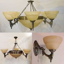 4 عدد لوستر بسیارنو