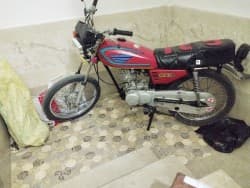 موتور سیکلت 125 مزایده NMI نامی تازه تعمیر با برگه معتبر باز سازی شده