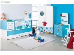 تخت و کمد نوزاد نوجوان برند کپل پا ترک