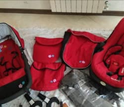 ست کالسکه  و کریر گود بیبی eu