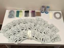 تمامی وسایل اکستنشن مژه نو