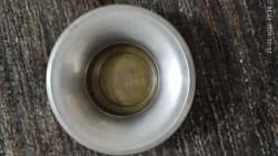 لگن برنجی بزرگ