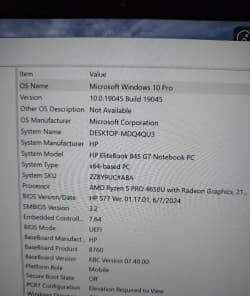 لپ تاپ HP Elitebook 845G7