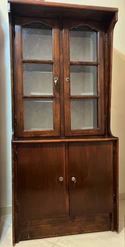 کمد و ویترین و کتابخونه چوب