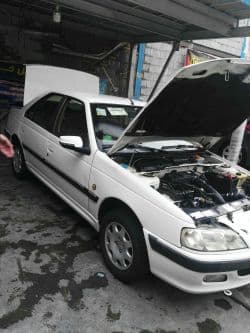 پژو پرشیا سفید مدل 92 تمیز فنی به شرط کارشناسی