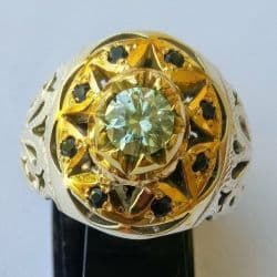 شاهکار سلطنتی دستساز الماس روسی اصل سختی10