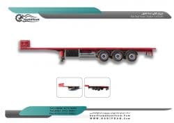 تریلر کفی سه محور حنیفرام