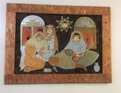 فروش تابلو سنتی خورشید خانم