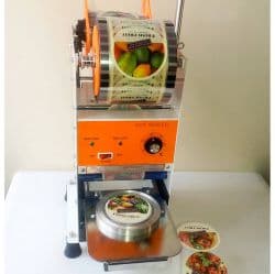 دستگاه بسته بندی ظروف یکبار مصرف