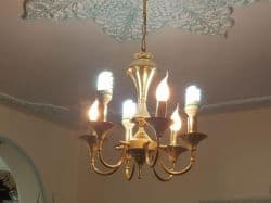 لوستر 6 شاخه