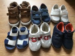 كفش كودك شماره 22 تا 25